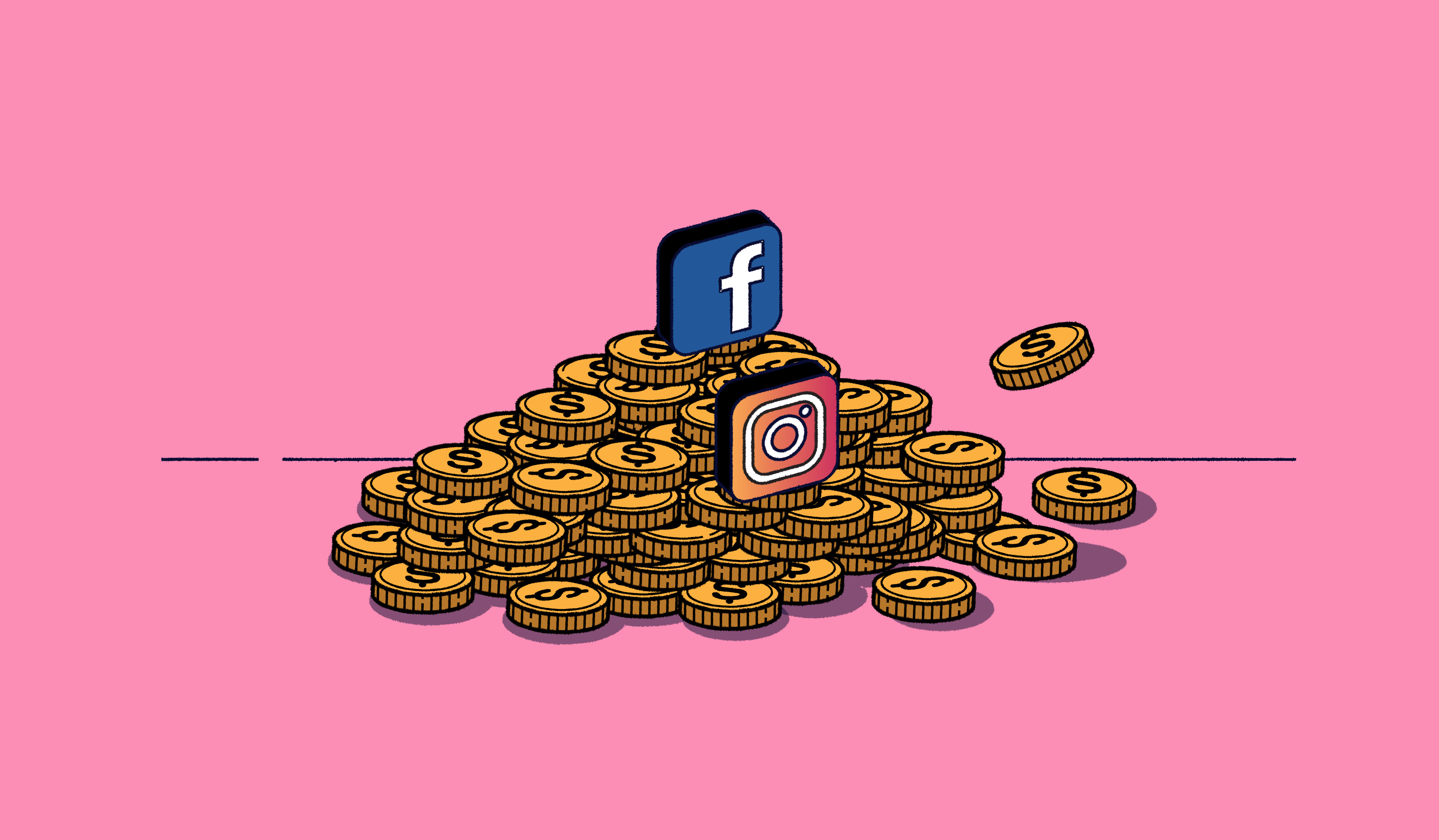 instagram facebook revenue
