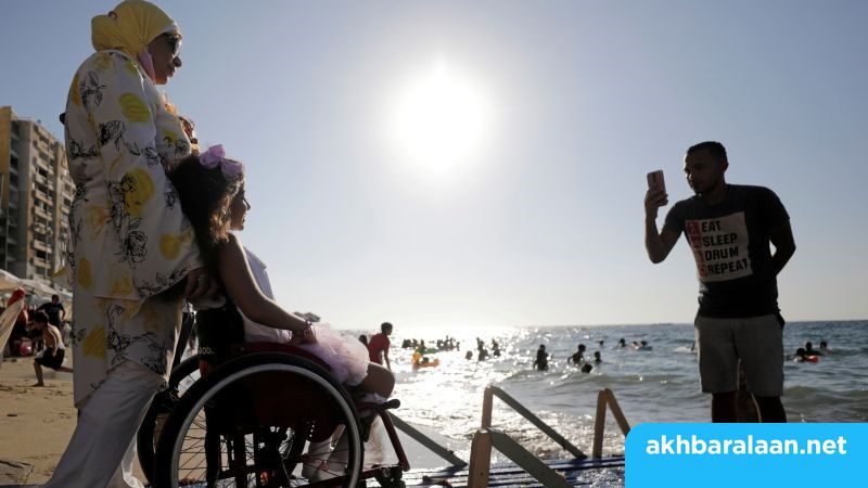شواطئ عامة صديقة لذوي الاحتياجات الخاصة في مصر