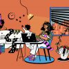 wfh stressed mom