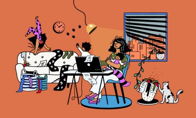 wfh stressed mom