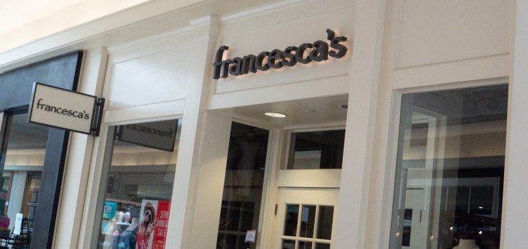 Francesca将关闭140家门店