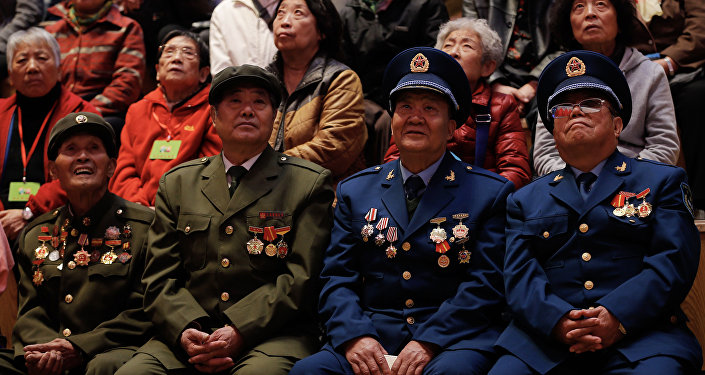 美國向參加二戰的華裔老兵頒發獎章 - Sputnik 中國