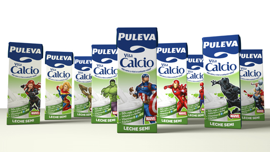 Puleva lanza nuevo formato con los héroes de Marvel como protagonistas | Marcas