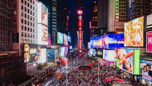 Así son las impresionantes nuevas pantallas de Times Square | Internacional