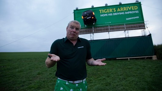 La gamberra campaña de Paddy Power con mención a Tiger Woods | Internacional