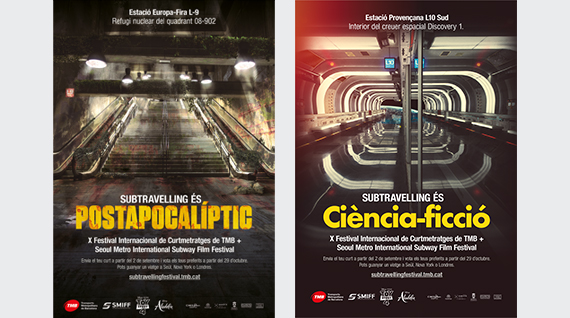 El metro y el bus de Barcelona, escenarios de cine | Marcas