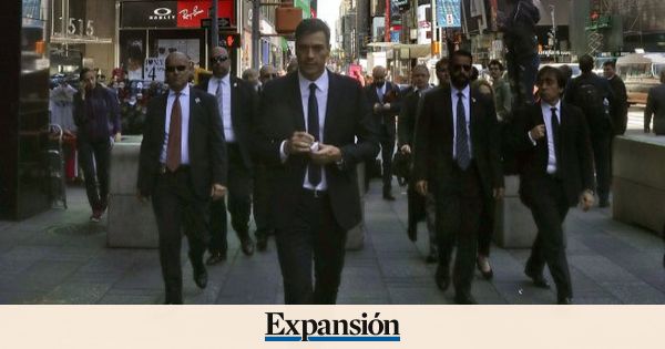 Pedro Snchez busca la baza exterior para iniciar su campaa en Nueva York