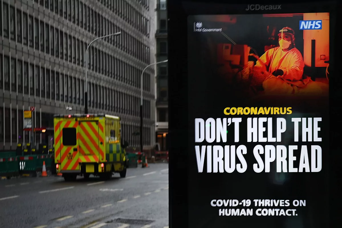 El tercer confinamiento en Reino Unido no hace caer los contagios por Covid-19