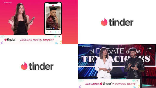 Primera campaña nacional de Tinder en televisión