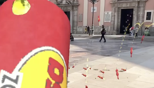 Arroz Dacsa ha encontrado la forma de tirar petardos a pesar de la cancelación de las Fallas
