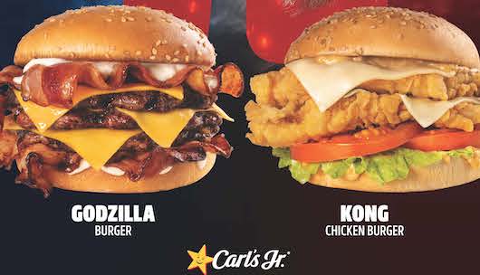 Carl’s Jr. se alía con Warner Bros para crear las hamburguesas más grandes de su carta