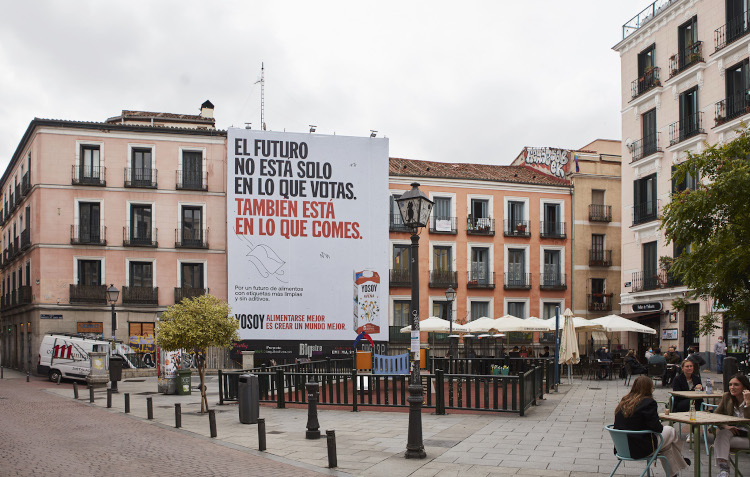 Yosoy aprovecha las elecciones en Madrid para decir que el futuro está también en lo que comes