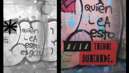 Cruzcampo interviene pintadas de odio en distintas ciudades para reivindicar la diversidad