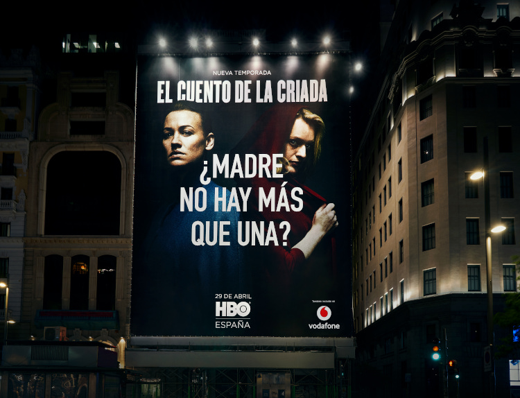HBO promociona la nueva temporada de "El cuento de la criada" a lo grande