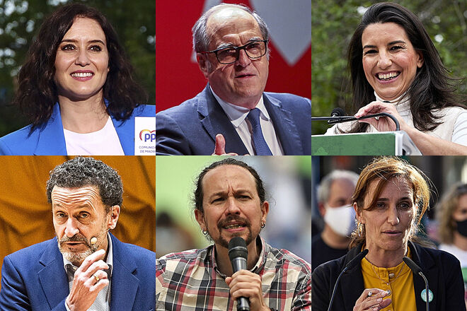 Las propuestas de los candidatos en Madrid choque entre dos