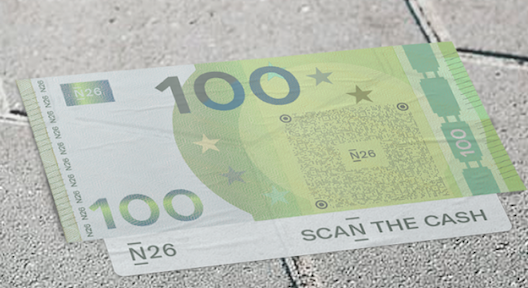N26 repartirá más de 25.000 euros digitales con esta acción de street marketing