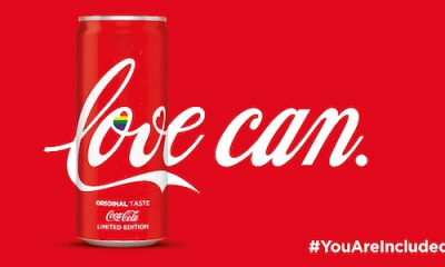 Coca-Cola lanza una edición limitada de sus latas para apoyar la diversidad