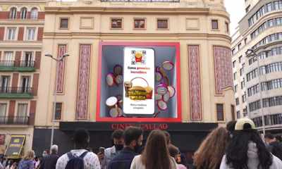 Espectacular acción de McDonald’s en las pantallas gigantes de Callao City Lights
