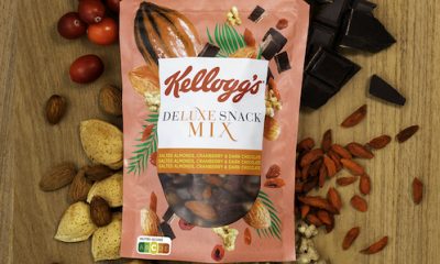 Kellogg lanza su primera gama de mezcla de frutos secos