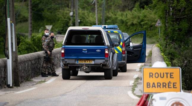 Le suspect « s’est rendu » sans opposer de résistance, annonce Darmanin