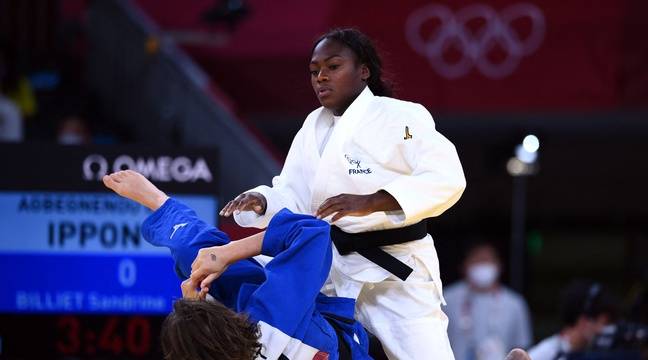 Agbegnenou expéditive... Facile aussi pour Laurin en taekwondo...