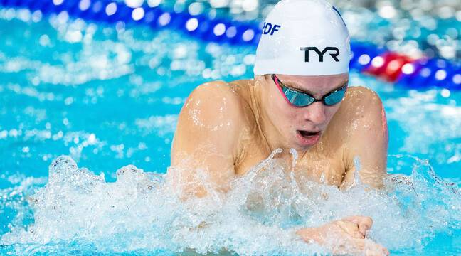 Léon Marchand 6e du 400 m 4 nages, record de France en papillon pour Marie Wattel...