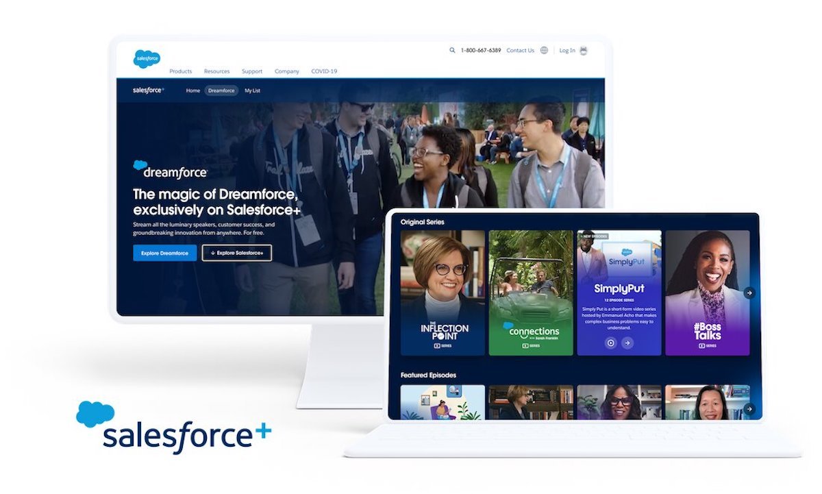 Salesforce lance une plateforme de streaming pour les entreprises