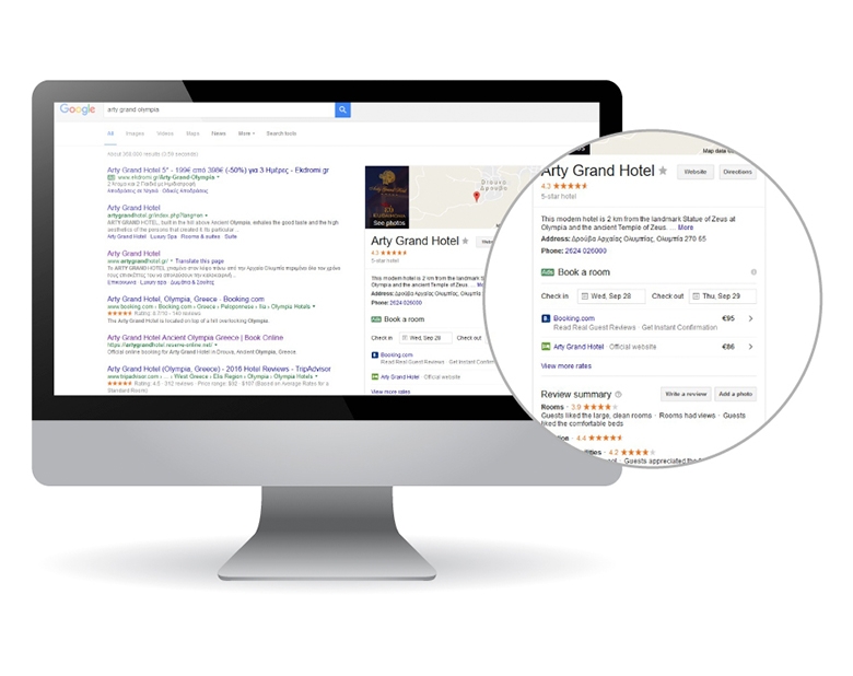 Αύξηση Κρατήσεων για Ξενοδοχεία με Google Hotel Ads