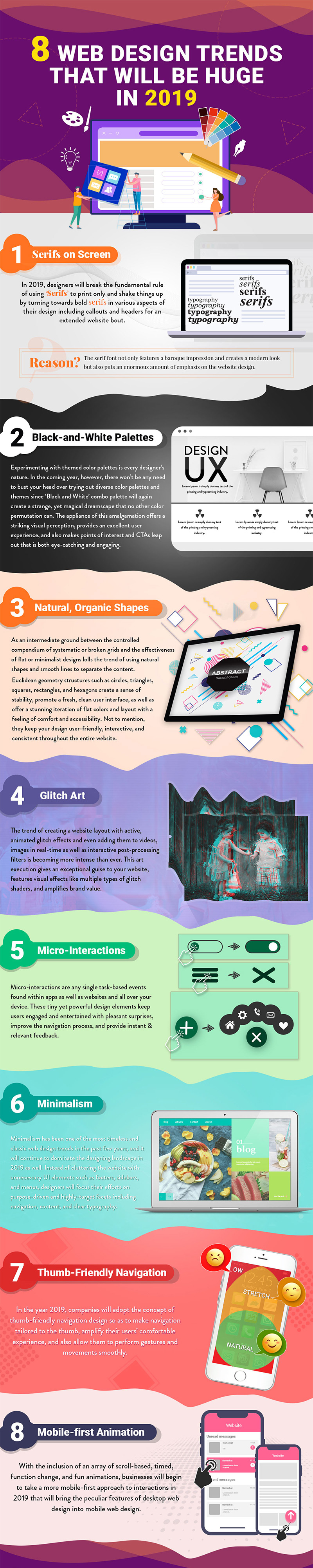 Web Design Infographic