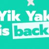 Visszatért a Yik Yak, a helyi közösségi oldal | MarketingMorzsák