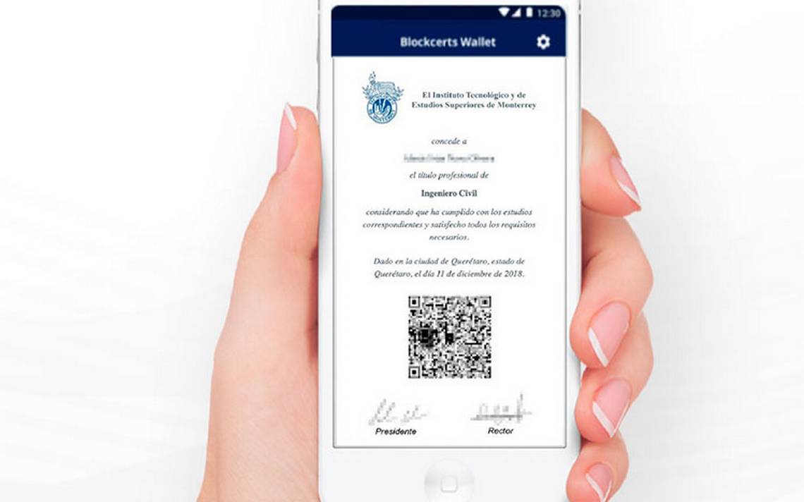 Tec de Monterrey, primera universidad en México que emite títulos en blockchain