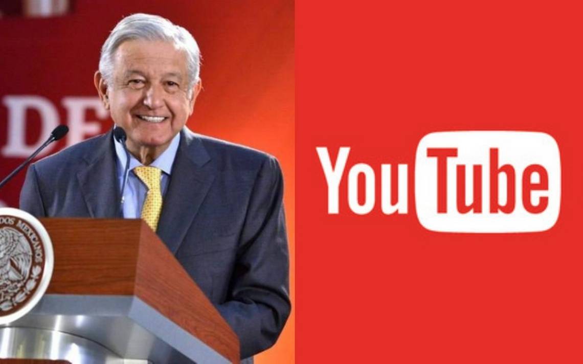 Recibirá AMLO Botón de Oro de Youtube por más de un millón de suscriptores