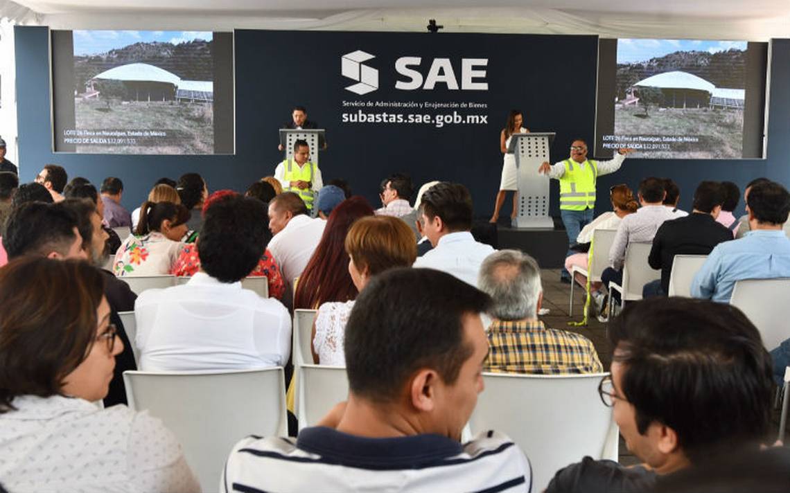 Piden al SAE informe sobre montos de subastas en Los Pinos