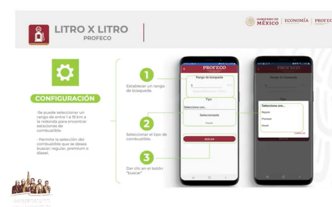 Profeco lanza App Litro X Litro para encontrar la gasolina más barata