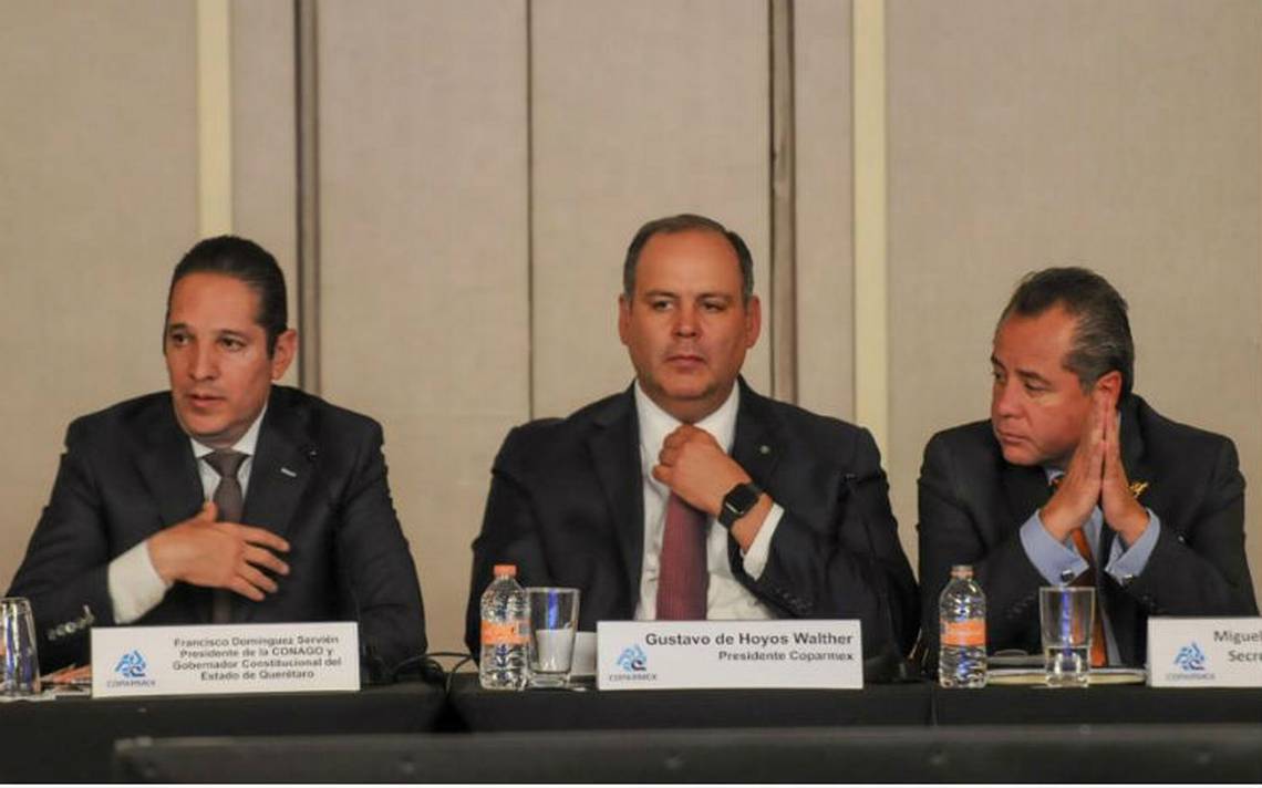 Certidumbre para inversionistas, mayor pendiente del gobierno: Coparmex