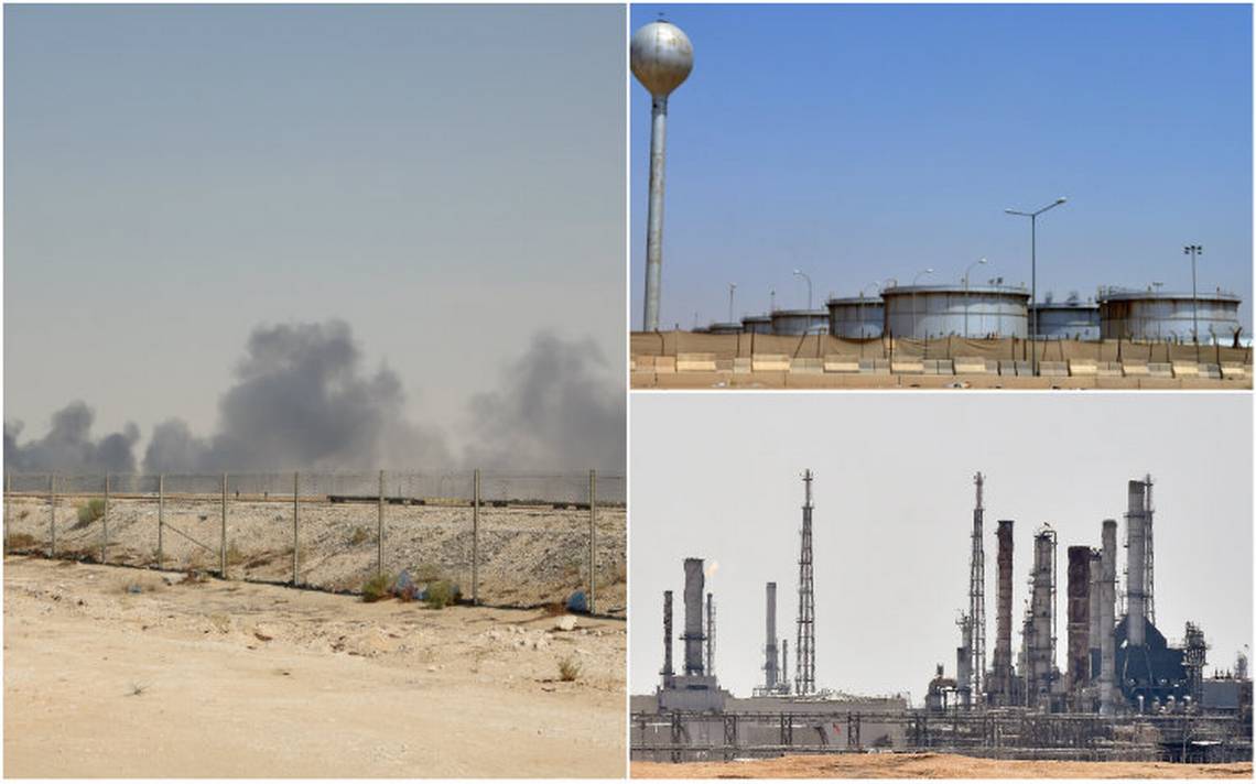 Precios del petróleo se disparan 19% tras ataque a Arabia Saudita