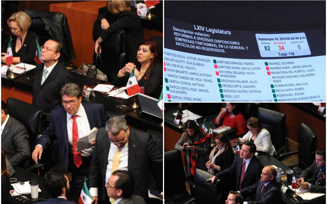 Senado aprueba ley contra facturas falsas y empresas fantasma