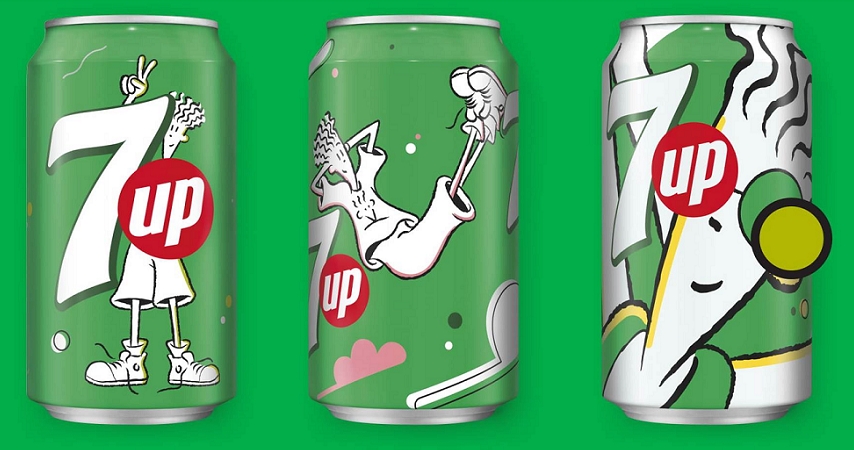 7UP napój puszki i butelki znów z Fido Dido opinie smak gdzie kupić