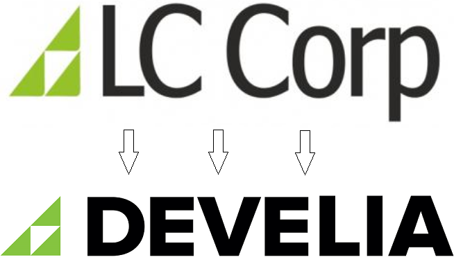nowa nazw Develia i nowe logo