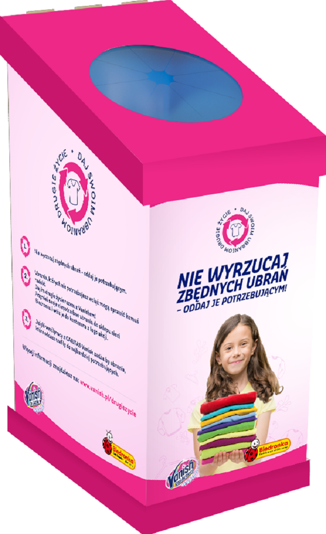 23 tony niepotrzebnych ubrań w akcji Vanisha „Daj swoim ubraniom drugie życie” (wideo)
