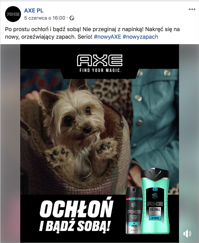 Agencja Spot and Dot zrealizuje kampanię nowego zapachu Axe