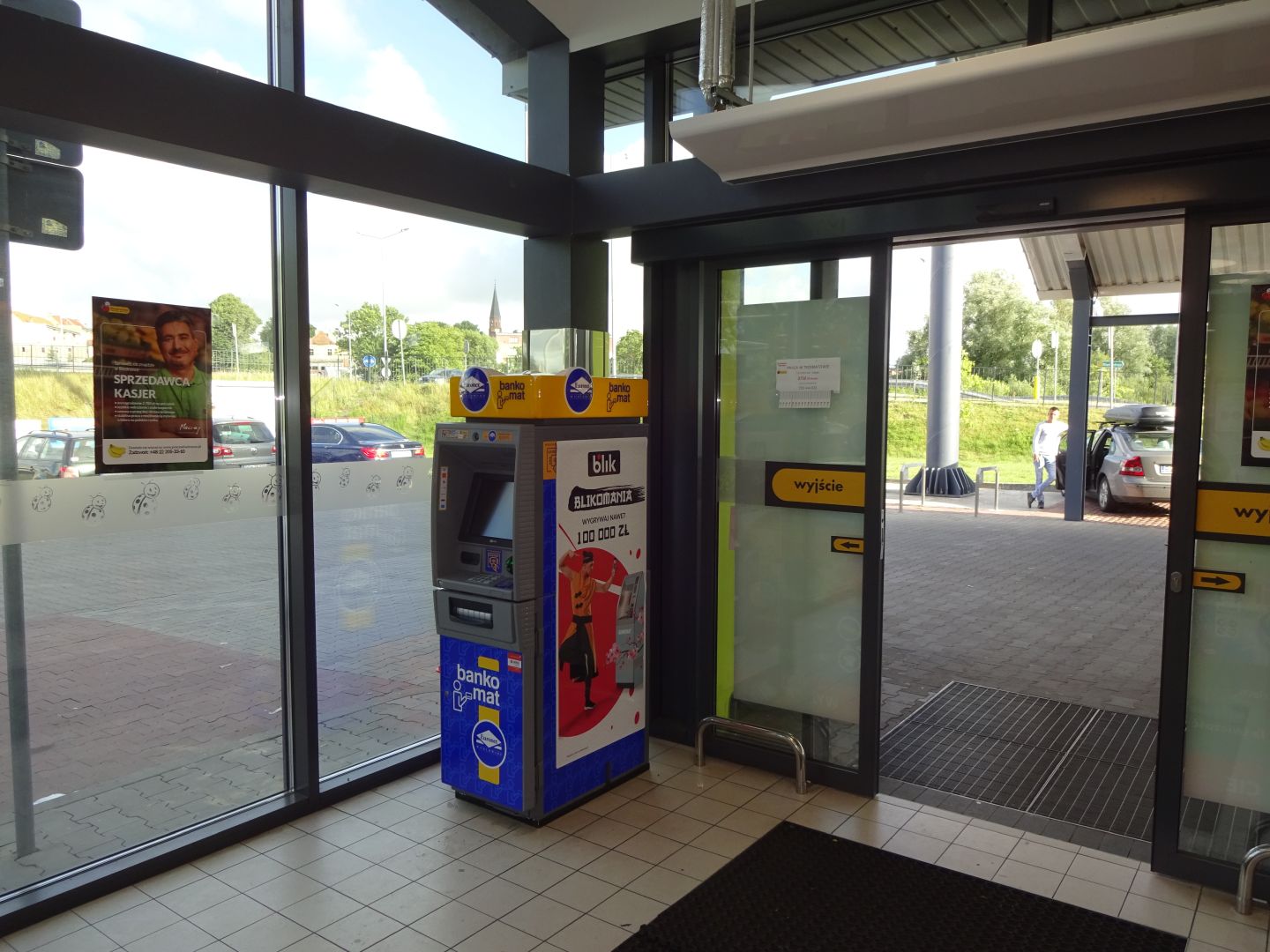 Blik reklamowany na bankomatach i wpłatomatach Euronet Polska