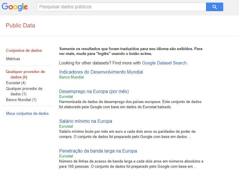 explorador de informação pública