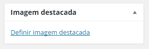 imagem destacada no wordpress