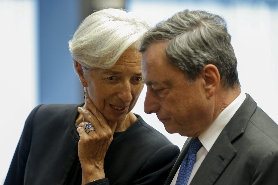 Christine Lagarde sai hoje do FMI para suceder a Mario Draghi no BCE