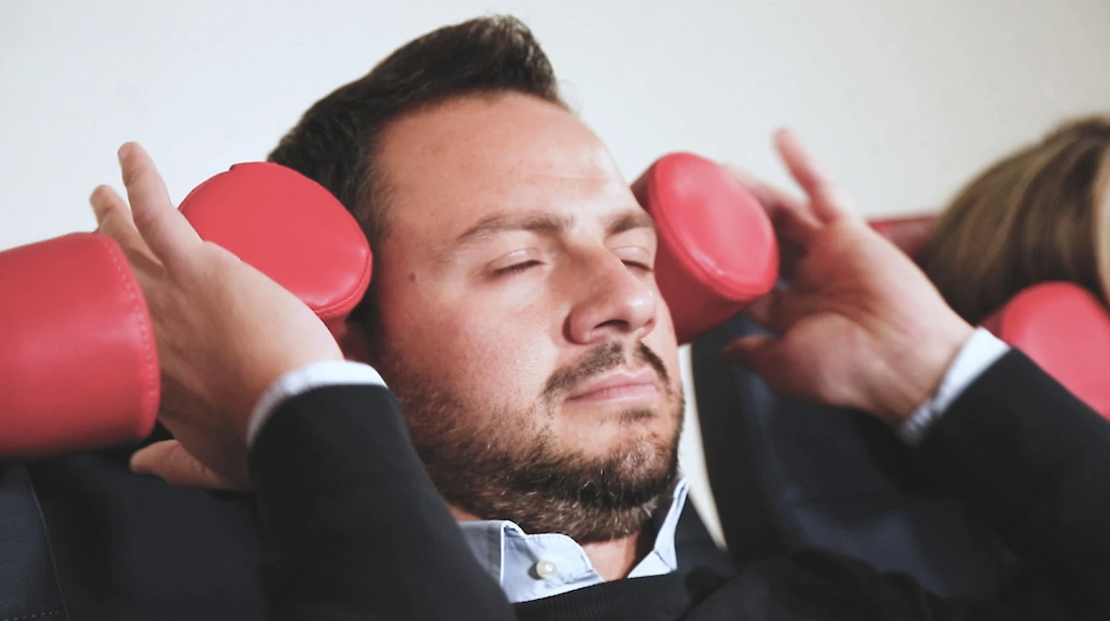 Com a almofada moldável Boom, viajar pode ser ainda melhor