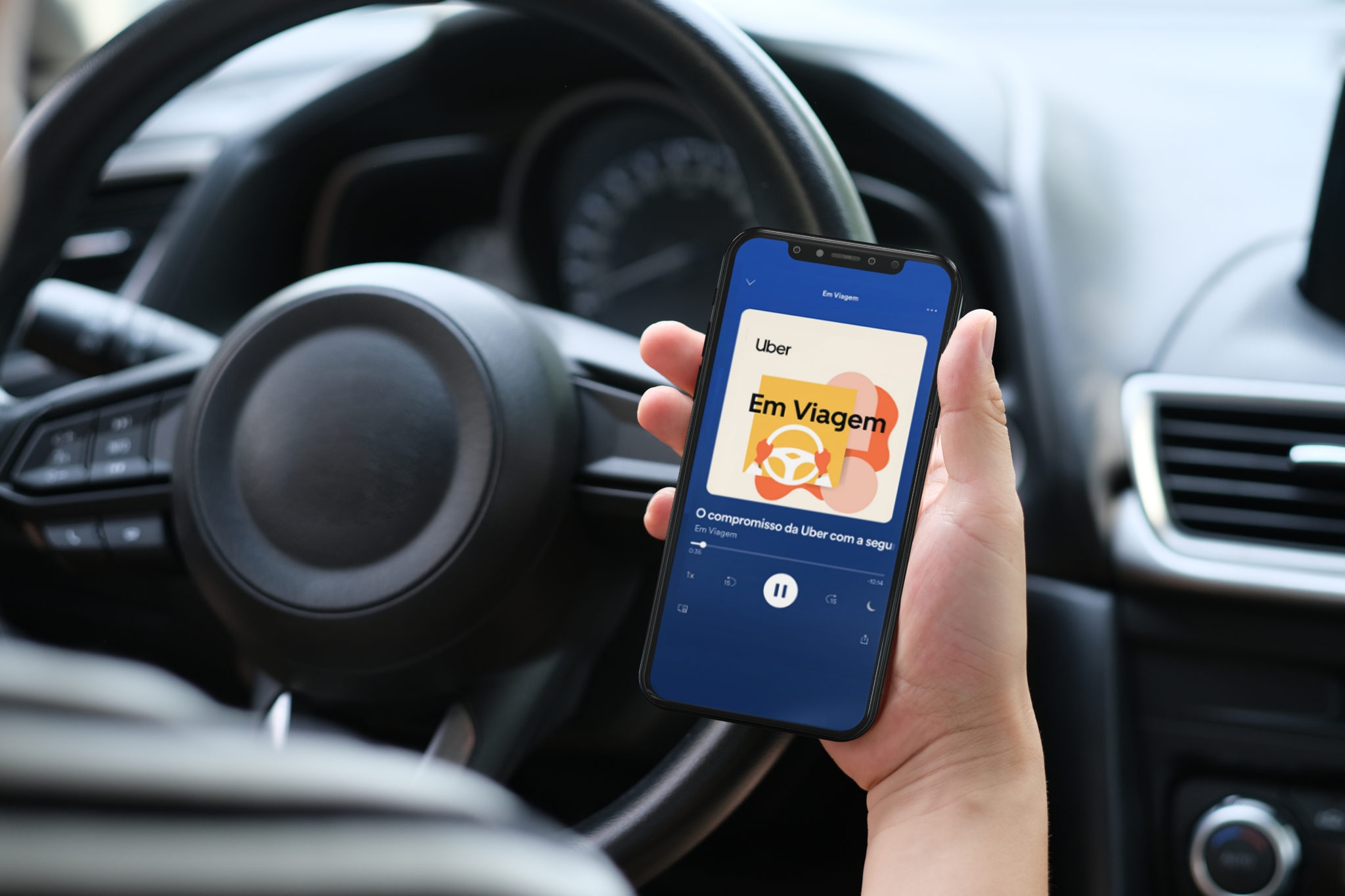 Podcast é o formato escolhido pela Uber como “novo canal de comunicação para interagir com a comunidade de milhares de motoristas” - Meios & Publicidade