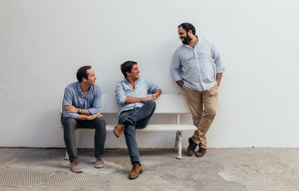Zé Diogo Lucena, Tiago Santos Paiva e Bernardo Villar, sócios da WSA