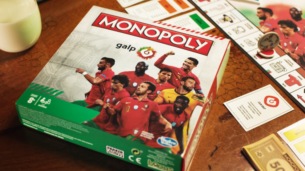 Galp cria edição especial do Monopólio dedicada à selecção portuguesa - Meios & Publicidade