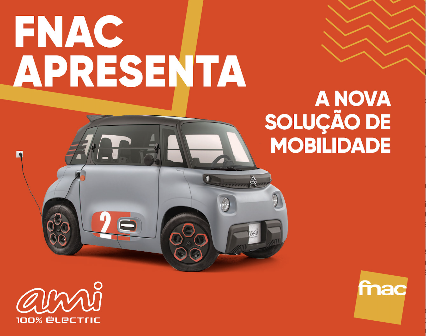 Lojas Fnac vão vender novo Citroën AMI - Meios & Publicidade